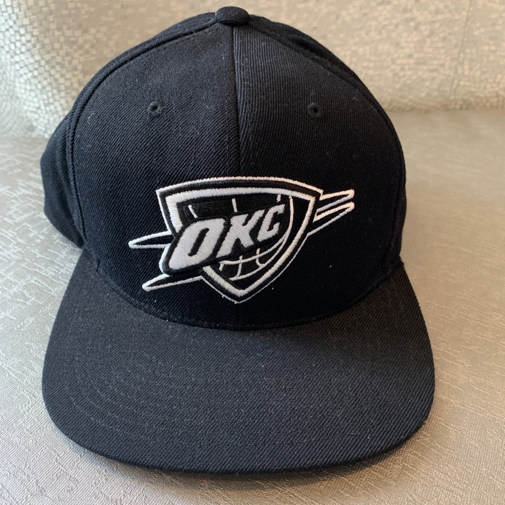 OKLAHOMA THUNDER MEN'S HAT, BLACK, ONE SIZE